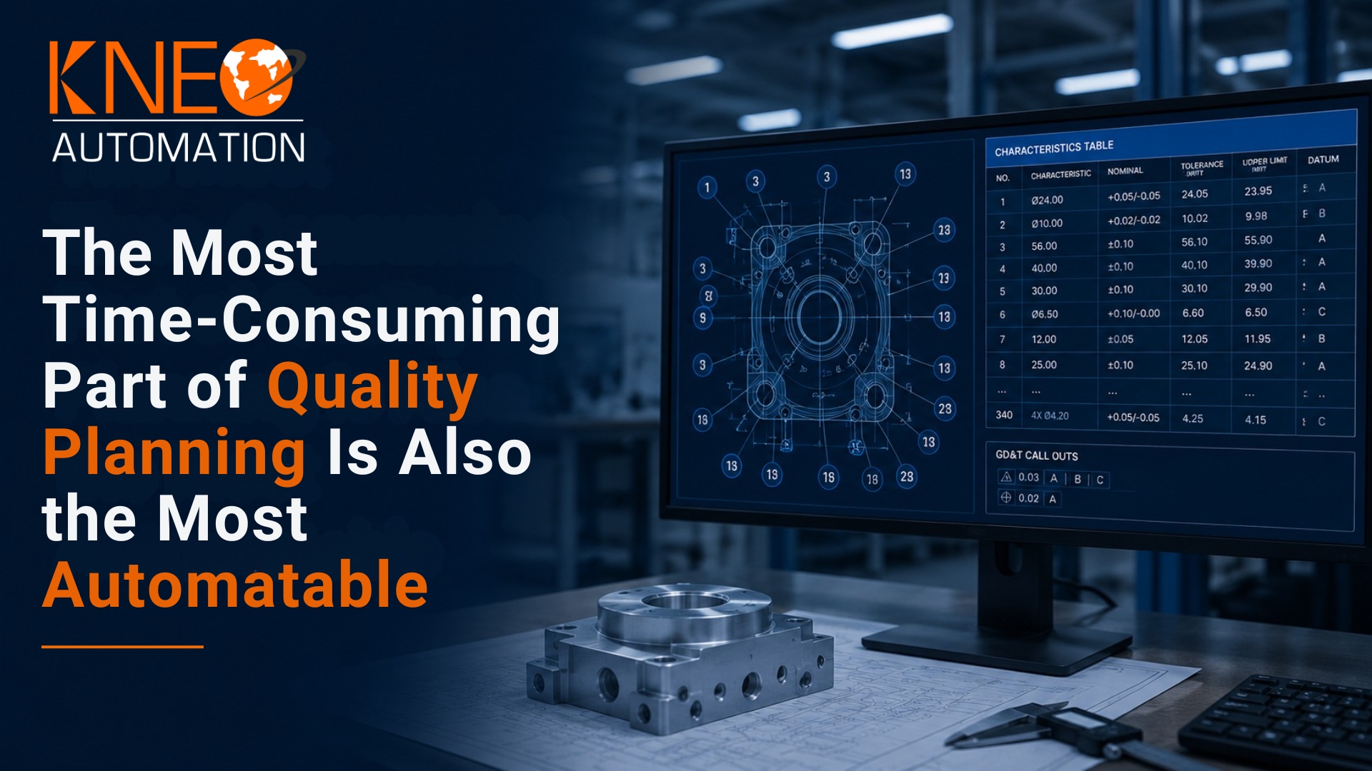 The Most Time-Consuming Part of Quality Planning Is Also the Most Automatable